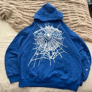 SP5R Blue Graphic Hoodie